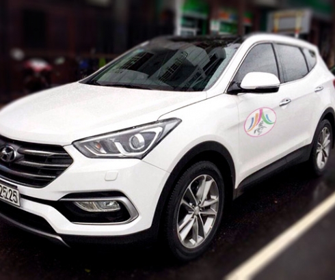 Xe Hyundai Santa Fe 7 chỗ